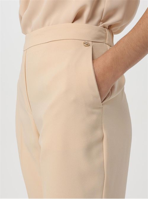 pantalone donna beige LIU JO | CF4298T3970/X0595